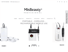 Tablet Screenshot of misbeauty.com